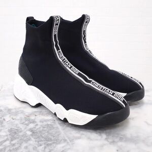 DIOR Women F. TWO POINT ZERO Stretch Technical Knit Sock Sneakers Shoes